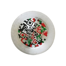 Custom Self Adhesive Ultra Destructible Hologram 3D Security Qr Code Label